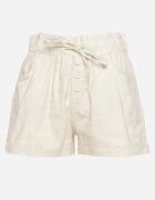 h&s Pantaloni scurți Bej deschis cu bandă elastică în talie cu șnur și nasturi decorativi Damarie
