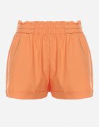 h&s Pantaloni scurți portocalii cu elastic în talie și cu buzunare laterale Jospia
