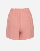 h&s Pantaloni scurți Roz cu Talie Înaltă și Elastic în Talie Decorați cu Cordon Mevalica