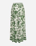 h&s Pantaloni Verzi Largi cu Talie Înaltă cu Imprimeu Floral Tolirida