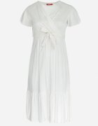 h&s Rochie Albă Cloș cu Cordon legat Firiel