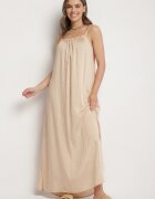 h&s Rochie bej cloș cu bust elastic Revielle