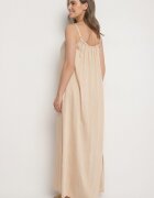 h&s Rochie bej cloș cu bust elastic Revielle