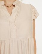 h&s Rochie Bej cu croi evazat cu decolteu în V Meverina