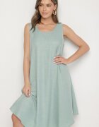 h&s Rochie Clasică Cloș Verde deschis Lunetira