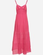 h&s Rochie Fucsia din Bumbac cu Bretele Reglabile cu Elastic la Spate Tinathias