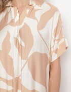 h&s Rochie Maro Cloche cu Bumbac cu Imprimeu Abstract Telanisa