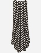 h&s Rochie Negru-Albă cu croi tip cutie fără mâneci cu buline Fevasine
