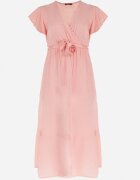 h&s Rochie Roz Maxi cu elastic în talie și curea textilă Eisley