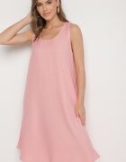 h&s Rochie Roză Evazată Clasică Lunetira