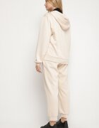 h&s Set trening Bej Bluză cu fermoar și Pantaloni jogger din bumbac Anarrise