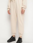 h&s Set trening Bej Bluză cu fermoar și Pantaloni jogger din bumbac Anarrise