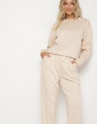 h&s Set Trening Bej din Bumbac Bluză și Pantaloni Jogger Ette