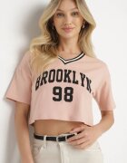 h&s Tricou Roz închis Din bumbac cu inscripție Nitanelia