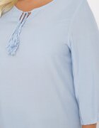 h&s Tunică Albastră deschisă Legată Decorată cu șnururi Eviras