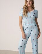 han Compleu pijama Albastru