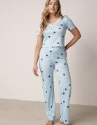han Compleu pijama Albastru
