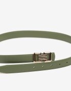 hangfan Curea Verde cu Cataramă Geometrică Tefia
