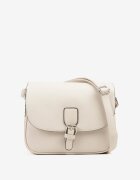 hangfan Geantă crossbody Bej Cu două compartimente cu Clapă Decorativă Delluria