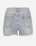 hello miss Pantaloni scurți denim albastru deschis cu abraziuni decorative Tenafela