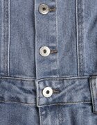 hello miss Salopetă Albastră Denim din Bumbac cu Bretele cu Craci Drepți Laelliana