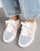 ideal Adidași Albastru-Violet în Stil de Teniși Clasici pe Platformă Nurimea