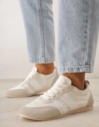 ideal Adidași Bej Emblematici Teniși cu Încrețitură la Călcâi Rhodophine