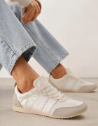 ideal Adidași Bej Emblematici Teniși cu Încrețitură la Călcâi Rhodophine