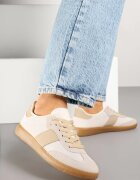 ideal Adidași Bej Retro în stil clasic de tenis Tanonea