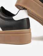 ideal Adidași Negri în stil Tenis cu model geometric Avelresil