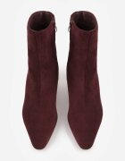 ideal Asortate Minimaliste Botine pe toc kitten Siwira Bordo