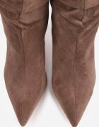 ideal Botine Bej Bej închis