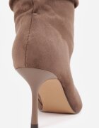 ideal Botine Bej Bej închis