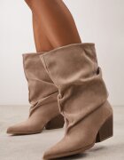 ideal Botine Bej închis