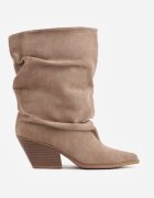 ideal Botine Bej închis