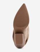 ideal Botine Bej închis