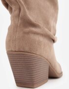ideal Botine Bej închis