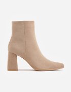ideal Botine Bej închis