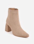 ideal Botine Bej închis