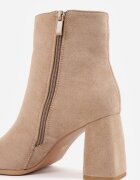 ideal Botine Bej închis