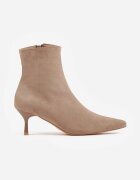 ideal Botine Bej închis