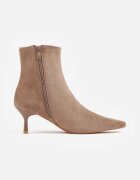 ideal Botine Bej închis