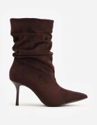 ideal Botine Bej Maro