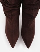 ideal Botine Bej Maro