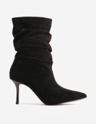 ideal Botine Bej Negre