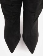 ideal Botine Bej Negre