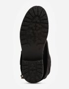 ideal Botine Biker cu carâmb dublu curele și catarame Nilara Negre