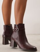 ideal Botine Bordo