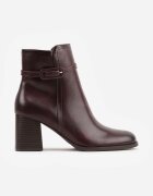 ideal Botine Bordo