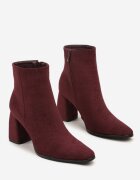 ideal Botine Bordo